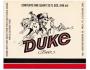 PEMD ETIKETA DUKE BEER mikropivovar DUQESNE USA
