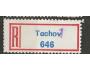 R nálepka Tachov 1 - provizorní