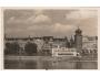 PRAHA NÁBŘEŽÍ MÁNES  r. 1933 FOTO-FON °PB172