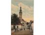DOMAŽLICE HRAD ULICE r. 1909 NAKL. V. KOHOUT °HC727