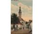 DOMAŽLICE HRAD ULICE r. 1909 NAKL. V. KOHOUT °HC727