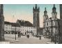 KLATOVY NÁMĚSTÍ KRÁVY r. 1913 NAKL ZACHYSTAL °HC730