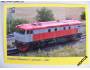 Pohlednice dieselové lokomotivy T 478.1010 ČSD *16/2013