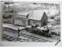 Fotografie černobílá zahradní železnice *3005