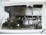 Fotografie černobílá přední části parní lokomotivy *4161