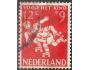 Nizozemsko 1961 Dětem - kluci na kolečkových bruslích, Miche