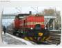 Barevná fotografie dieselové lokomotivy 723.701-9 *6600