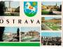 Ostrava erb strojové razítko 1969 75let spotř. družstev e17
