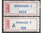 R nálepka Hodonín 5 (2x) /s012