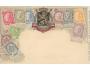 BELGIE-ZNÁMKOVÁ POHLEDNICE-PLASTICKÁ / r.1904 / M371-59+60