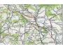 MAPA-ZVIČÍNA-DVŮR KRÁLOVÉ-JAROMĚŘ- POHLEDNICE / r.1925? / M3