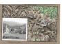 PLASTICKÁ MAPA-JANSKÉ LÁZNĚ a okolí- POHLEDNICE / r.1915? /