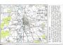MAPA-ČESKÉ BUDĚJOVICE a okolí- POHLEDNICE / r.1915? / M372-5