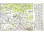 MAPA-HLUBOKÁ a okolí- POHLEDNICE/r.1915?/M372-63+64