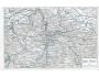 MAPA-PRAHA a okolí- POHLEDNICE / r.1915? / M372-71+72