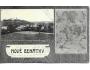 NOVÉ BENÁTKY+MAPA-POHLEDNICE / r.1909 / M372-89+90