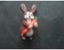 Kinder vajíčka-figurka králík s mrkví