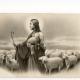 Ježíš s ovečkami prošlá pošt.Q/437