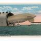 Post Card USA Armádní Zeppelín s hangárem Y/202