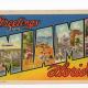 Post Card USA Rekl.se Zepelinem Y/222