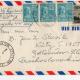 Letecký dopis z USA r.1953 O2/80
