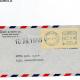 USA letecký dopis s razítkovou známkou r.1946O4/27