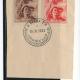 Známky ČSR II r.1952 Pof.č. 696 - 97 razítko