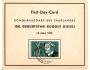Sársko 1958 Rudolf Diesel, Michel č.432 FDC card