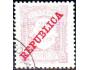 Portugalsko 1911 Číslice, přetisk RepublicaMichel č.P16 raz.