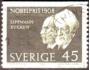 Švédsko 1968 Lipmann, Eucken nositelé Nobelovy ceny, Michel