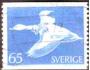 Švédsko 1971 Divoká husa v letu, Michel č.733A raz.