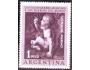 Argentina 1956 L.da Vinci-obraz Jeříška, vyjádření díků svět