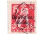 Německá říše o Mi.121 přetisk na bavorských známkách