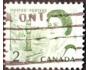 Kanada 1967 Královna Alžběta II., indiánský totem, Michel č.