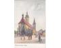PÍSEK DĚKANSKÝ CHRÁM cca r. 1910 NÁKL. NEUBERT °53982P