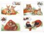 Analogické pohlednice 2001 Zvířata v ZOO, Pofis č.300-3 CM37