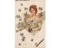 ŽENA SECESE =LITOGRAFIE /rok1900?*kc5217
