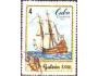 Kuba 1972 Stará plachetnice-galeona, Michel č. 1824 raz.