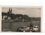 Praha Vyšehrad s lodí Štěchovice r.1948,prošlá E2/61