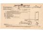 R-U AUFGABSSCHEIN PODACÍ LÍSTEK NEZAMISLITZ WISCHAU 1879