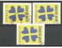 Švédsko Mi.1960 pozdravné známky 0,60€ a3-9 za 1 kus