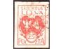 Střední Litva 1920 Znak Litvy a Polska, Michel č.1A raz.