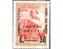 San Marino 1942 Výstava Rimini, hradby, vlajky, přetisk, Mi