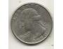 USA ¼ dollar, 1990 Washington Quarter Mintmark D (A20)