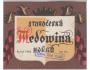 Medovina - 1960 přetisk ceny