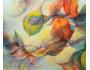 Bohunka Waageová: Zářivé listy - Olej na plátnu