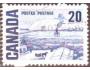 Kanada 1967 Parník na jezeru, Michel č.406Ax raz.