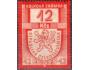 Kolková známka 6. Emise 1938 12 Kč č.100 (*)