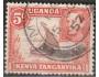 Uganda, Kenya, Tanganyika 1938 Plachetnice na jezeře, Michel