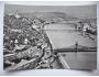 BUDAPEST - celkový pohled, Dunaj, mosty,  60. léta